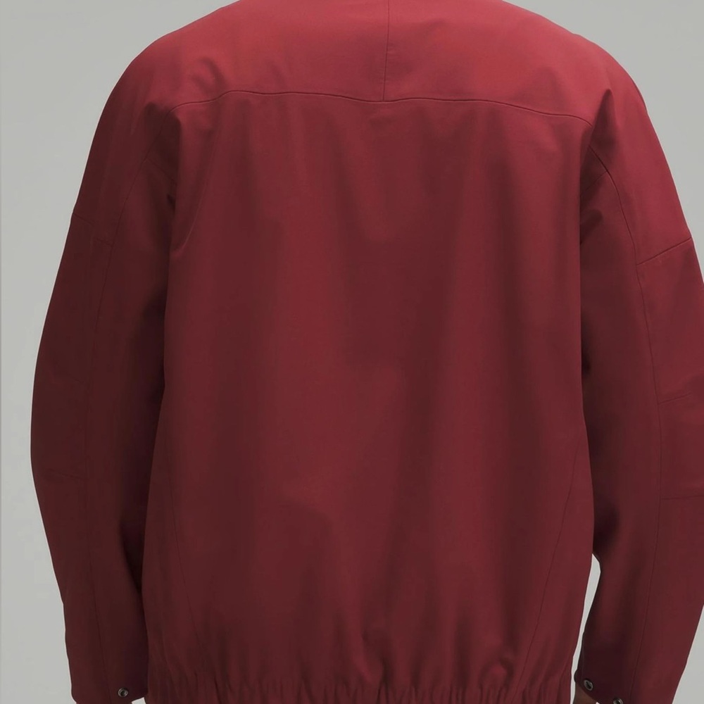 Men’s lululemon Cross Chill Relaxed-Fit Jacket Red-Merlot Jacket - Large - Picture 2 of 13